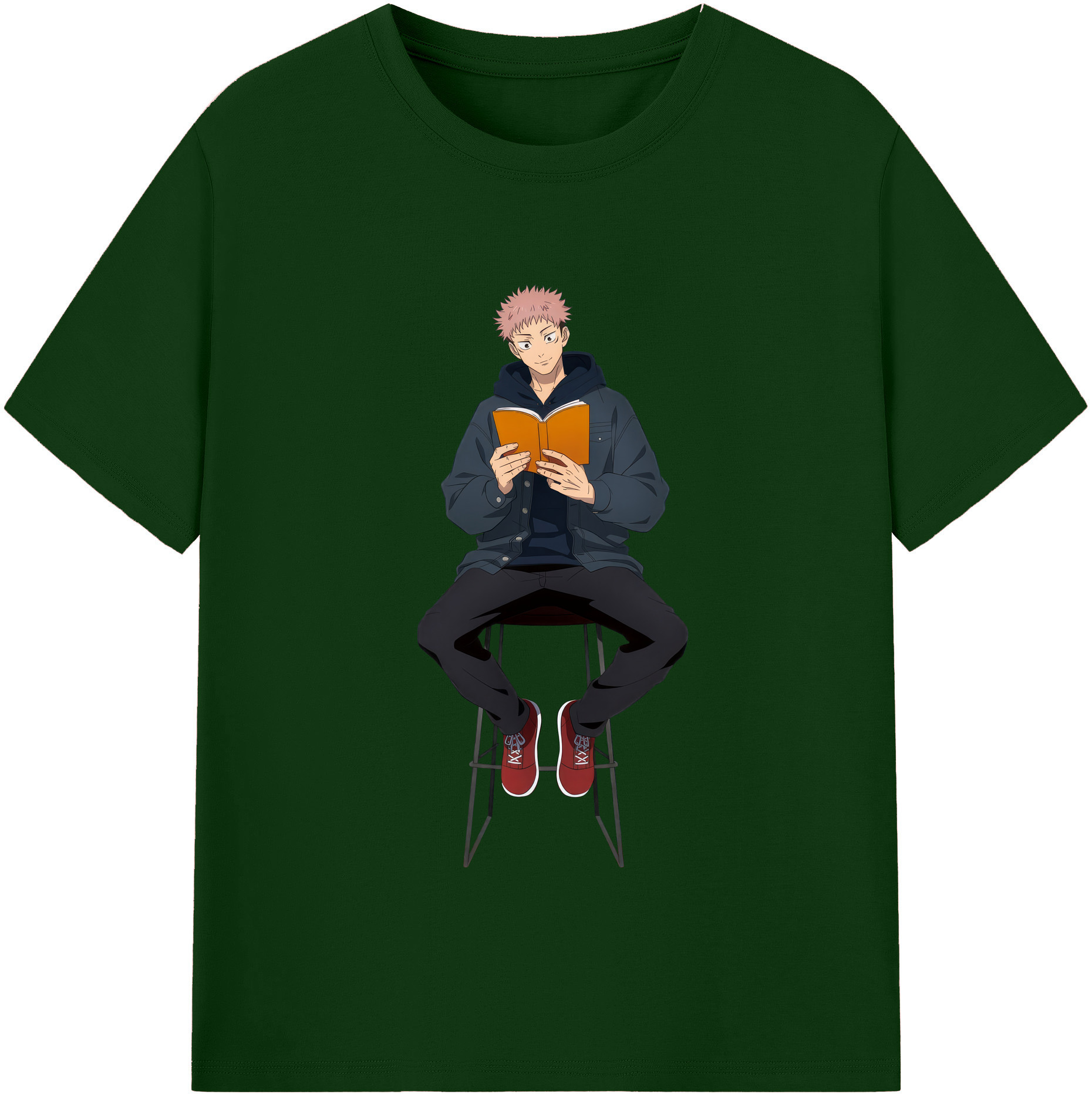 （画像用） 呪術廻戦 Jujutsu Kaisen 綿100％半袖Tシャツ（フロントプリント）